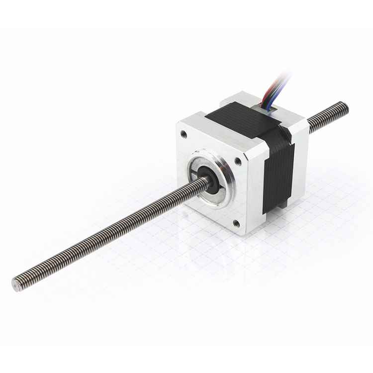 貫通軸式絲桿直線步進(jìn)電機(jī)工作原理演示