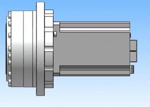 CAN總線一體化高扭矩盤式輸出智能伺服電機-PD6-CBWF32